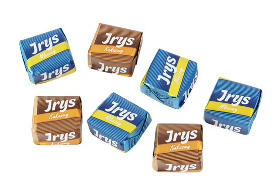 Konfektes Īriss Mix JEDNOSC ar kakao un piena garšu, 1kg