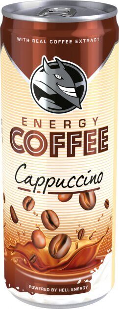 Aukstā kafija Hell Energy Coffee Cappuccino, 250ml