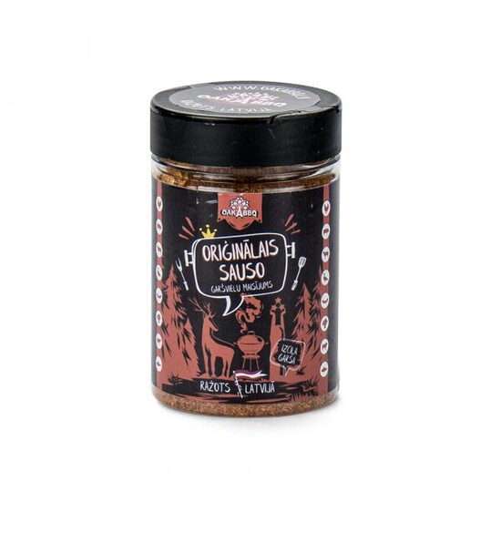 Garšvielu maisījumsOAK'A BBQ, Oriģinālais, 190g