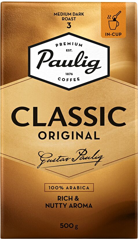 Paulig Classic In Cup malta kafija, 500g