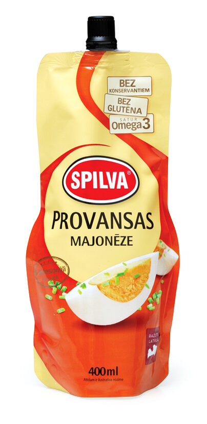 Majonēze SPILVA Provansas, 400ml