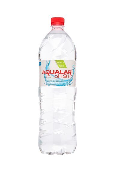 Dabīgais minerālūdens AQUALAR pH9+, PET, negāzēts, 1.5l (DEP)