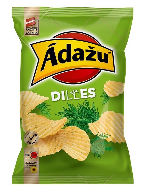 Čipsi ĀDAŽU Dilles, 130g