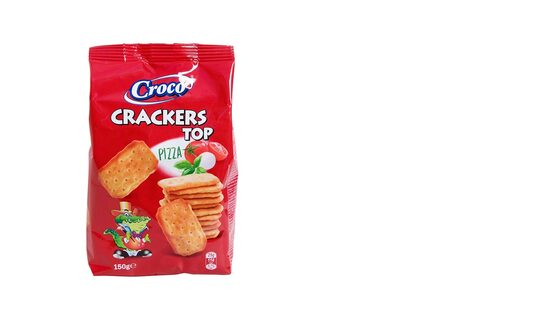 Krekeri CROCO Top, pica, 150g