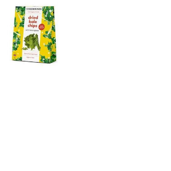 Kale čipsi The BEGINNINGS ar citronzāli, 30g
