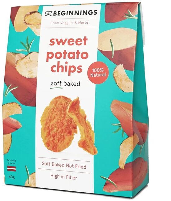 Saldo kartupeļu čipsi The BEGINNINGS, 40g