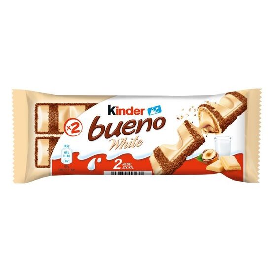 Batoniņš KINDER Bueno White, 39g