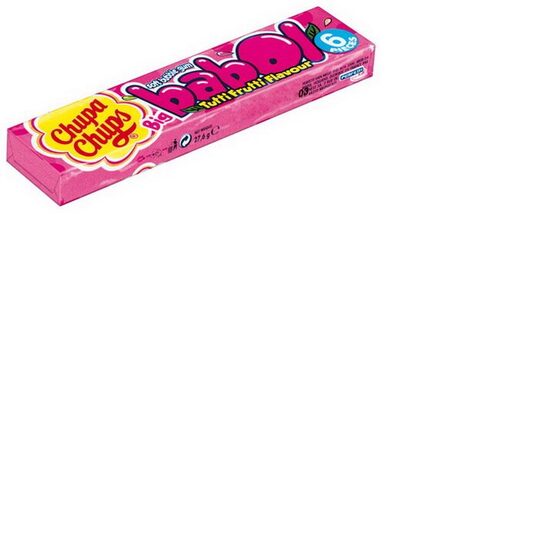 Košļājamā gumija CHUPA CHUPS Big Babol Tutti Frutti, 27,6g
