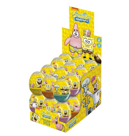 Šokolādes ola SPONGEBOB Surprise, 20g