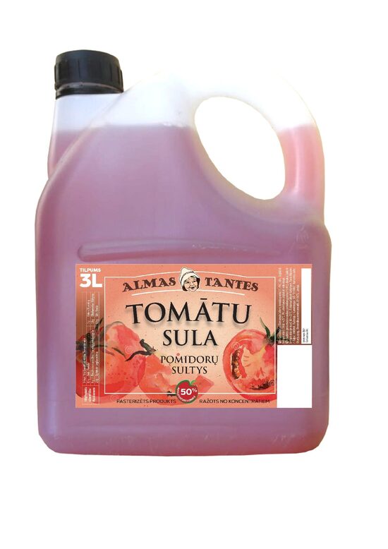 Sula ALMAS TANTE Tomātu, HDPE, 3l