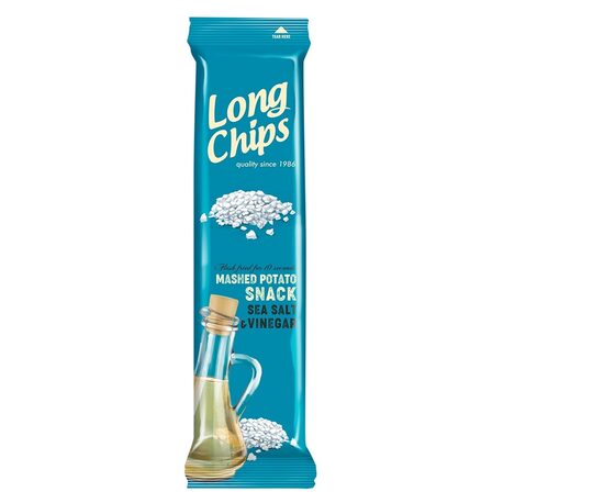 Kartupeļu plāksnes LONGCHIPS ar etiķi un jūras sāli, 75g