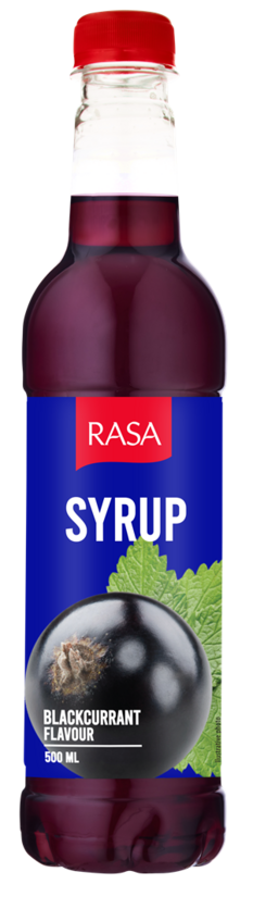 Sīrups RASA ar upeņu garšu, ar cukuriem un saldinātāju, PET, 0.5l (DEP)