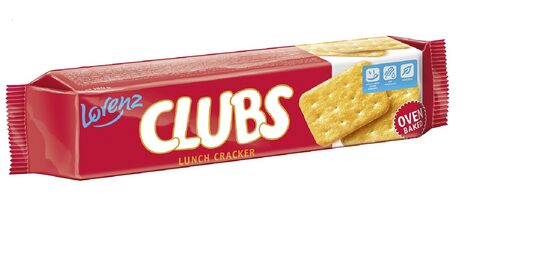 Krekeri LORENZ Lunch Clubs, sālīti, 180g