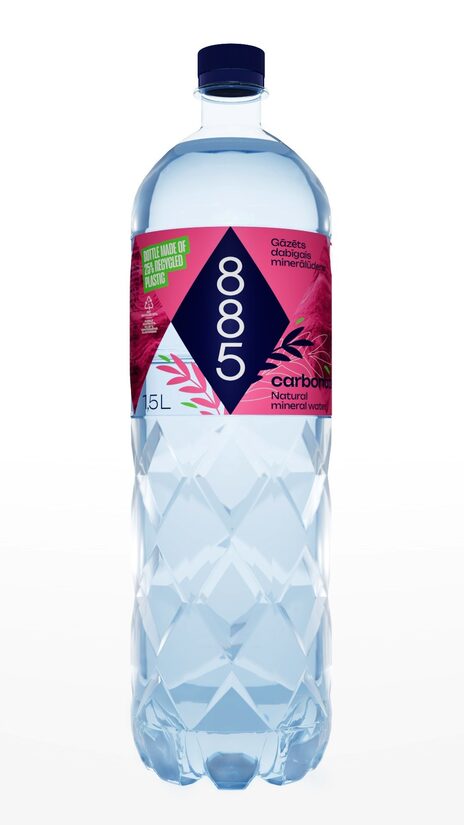 Dabīgais minerālūdens "885", gāzēts, PET, 1.5l (DEP)