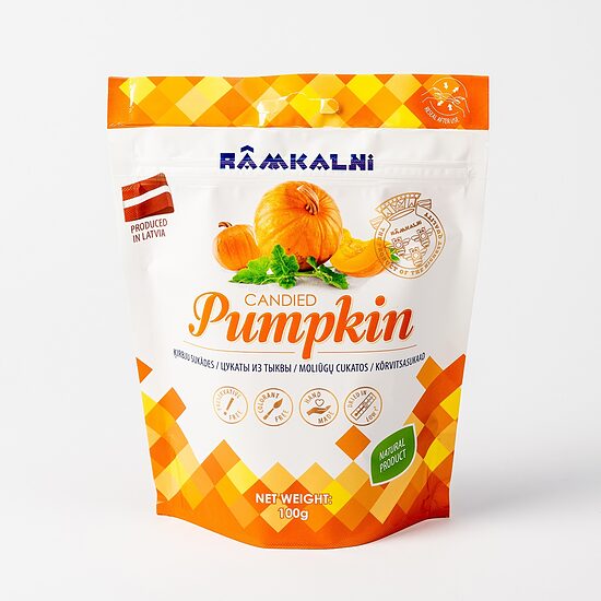 Ķirbju sukādes RĀMKALNI, 100g