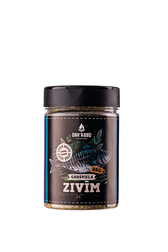 Garšvielu maisījums OAK'A BBQ, Zivīm, 140g