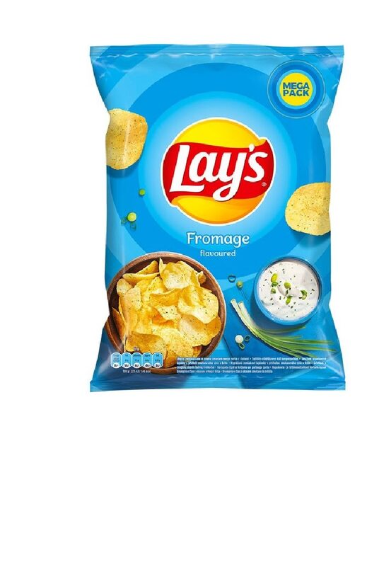 Kartupeļu čipsi LAY'S, ar krējuma un zaļo lociņu garšu, 200g