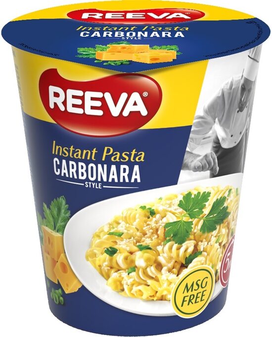 Ātri pagatavojamas nūdeles REEVA Carbonara, 70g