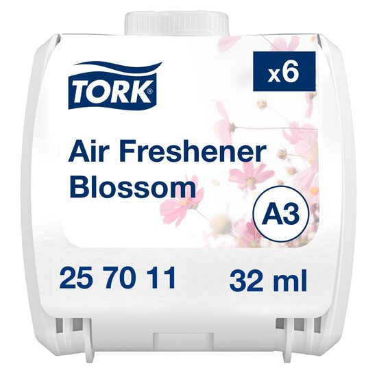 Gaisa atsvaidzinātājs TORK A3, Blossom, (līdz 90dienām), 32ml, 257011