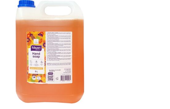 Šķidrās ziepes MAYERI Mango&Pineapple, 5l