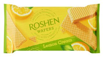 Vafeles ROSHEN ar citronu garšu, 216g
