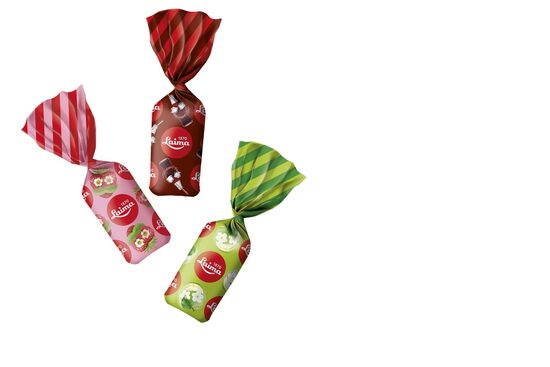 Košļājamās konfektes LAIMA, 1kg