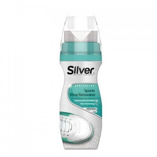 Baltu apavu tīrīsanas līdzeklis SILVER, 75g
