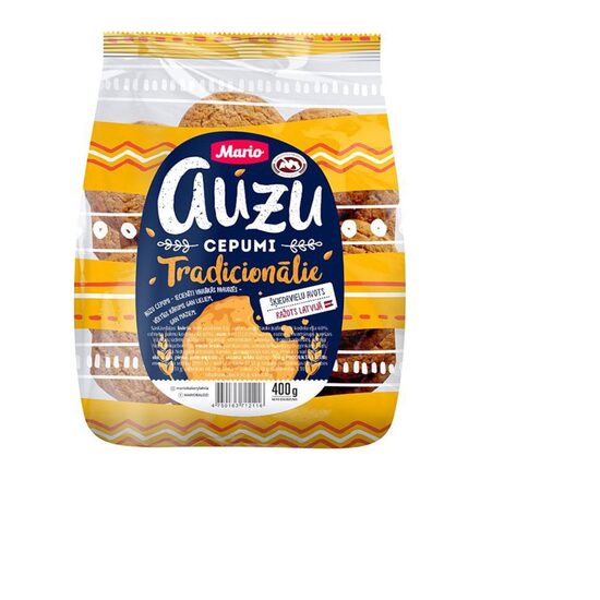 Auzu cepumi MARIO, Tradicionālie, 400g