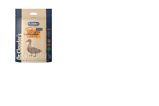Gardums suņiem DR.CLAUDER'S pīles krūtiņas strēmelītes, 80g