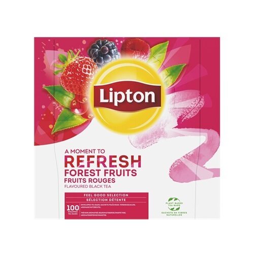 Meža ogu tēja LIPTON Classic, 100 gab. x 1.8g
