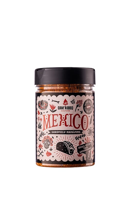 Garšvielu maisījums OAK'A BBQ, Mexico, 160g