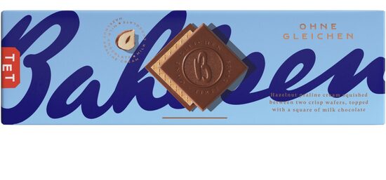 Vafeles BAHLSEN ar lazdu riekstu šokolādes pārklājumu, 125g