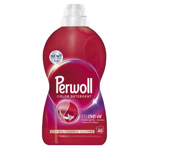 Veļas mazgāšanas līdzeklis PERWOLL Color, 40 mazg. reiz., 2l