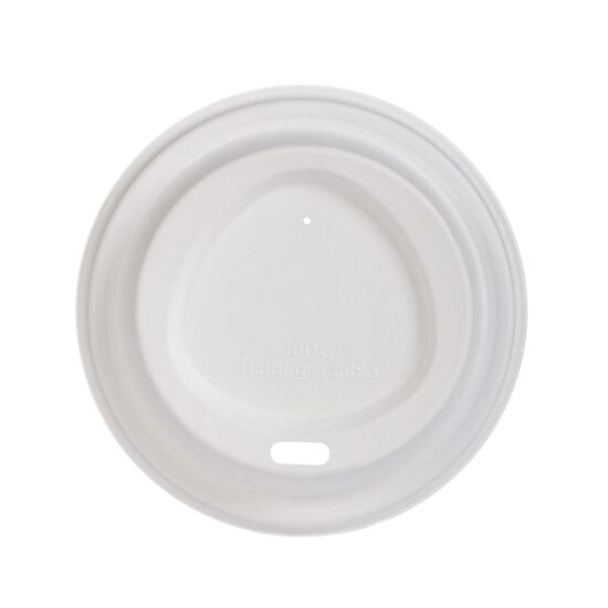 Vāki papīra glāzēm, cukurniedru, D 90mm, balti, 0.275kg, 50gab