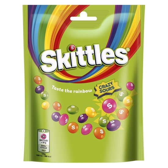 Skittles Crazy Sours 152 g