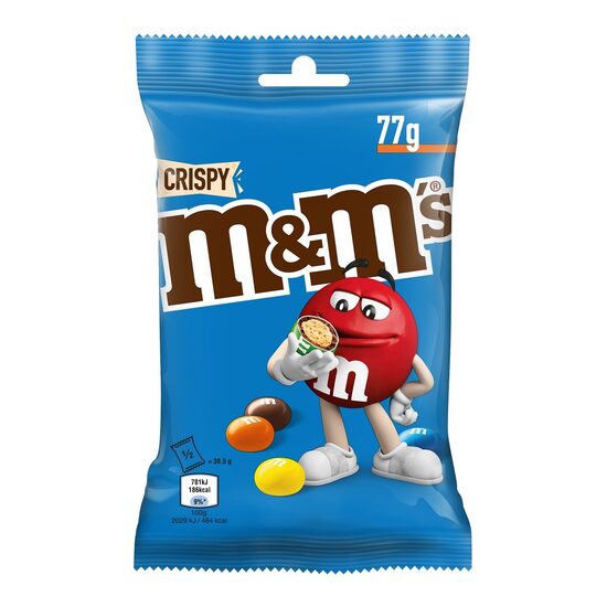 M&M's Crispy pouch bag 77g_NEW