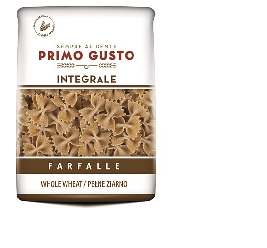Pilngraudu makaroni PRIMO GUSTO Farfalle, 500g