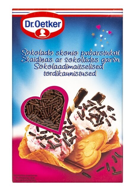 Dekors šokolādes graudiņi DR.OETKER 80g