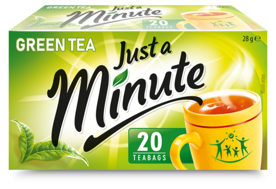 Zaļā tēja JUST A MINUTE 20x1.4g