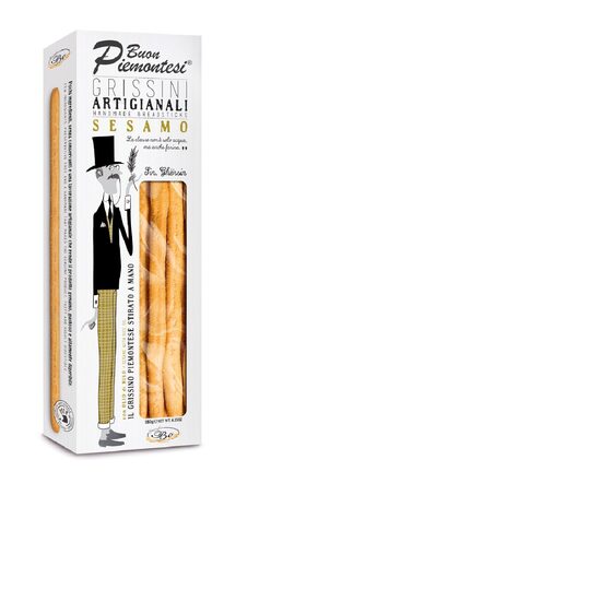 Maizes standziņas BUON PIEMONTESI Sesamo ar sezamu un rīsu miltiem, 180g