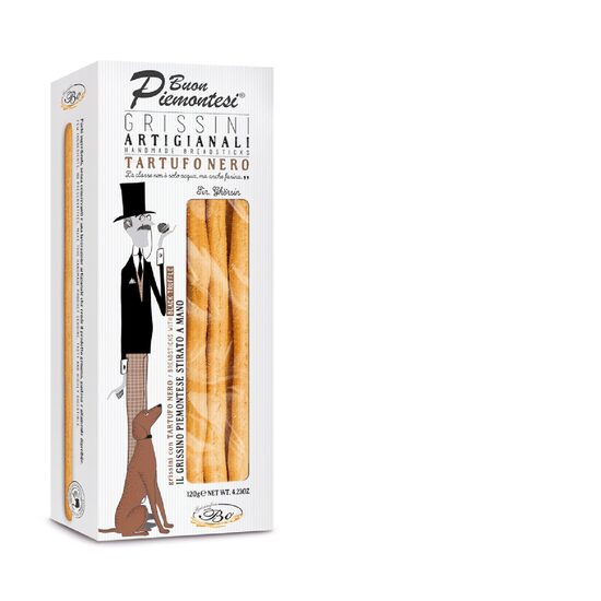 Maizes standziņas BUON PIEMONTESI Con Tartufo Nero ar rīsu eļļu un melnajām trifelēm, 120g