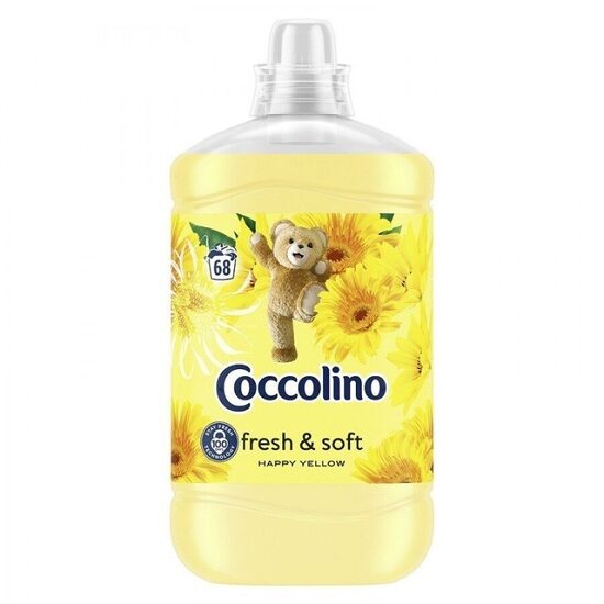 Veļas mīkstinātājs COCCOLINO Happy Yellow, 1.7l