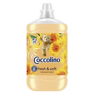 Veļas mīkstinātājs COCCOLINO Orange Rush, 1.7l