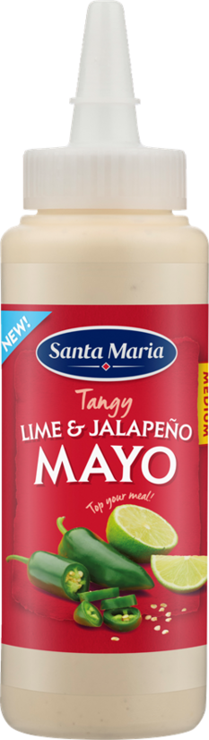 Laima un halapenjo mērce (mayo) 250ml, Santa Maria
