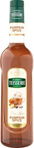Sīrups TEISSEIRE Pumpkin Spice, 0.7l (DEP)