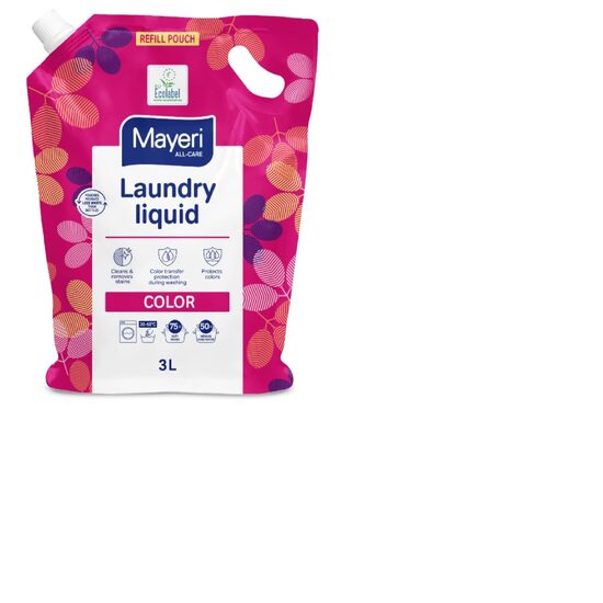 Veļas mazgāšanas želeja MAYERI Color, Refill, 3l
