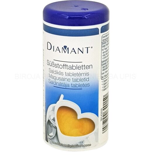 Cukura aizvietotājs DIAMANT, 650 tabl.