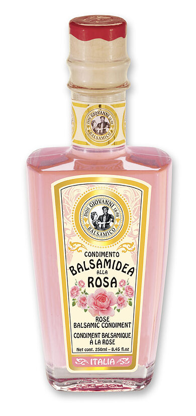 Balzamiko dresings, rozā DON GIOVANNI ar rožu garšu, 250ml