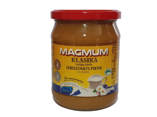 Vārīts iebiezinātais piens MAGMUM Klasika, 620g