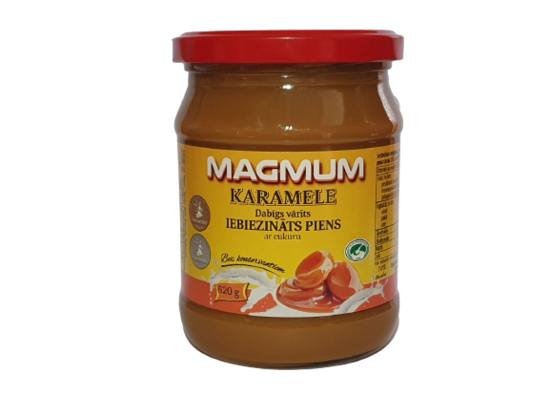 Vārīts iebiezinātais piens MAGMUM Karamele, 620g